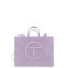 Bags * | Flash Sale Telfar Large Lavender Shopping Bag Shopping Bags