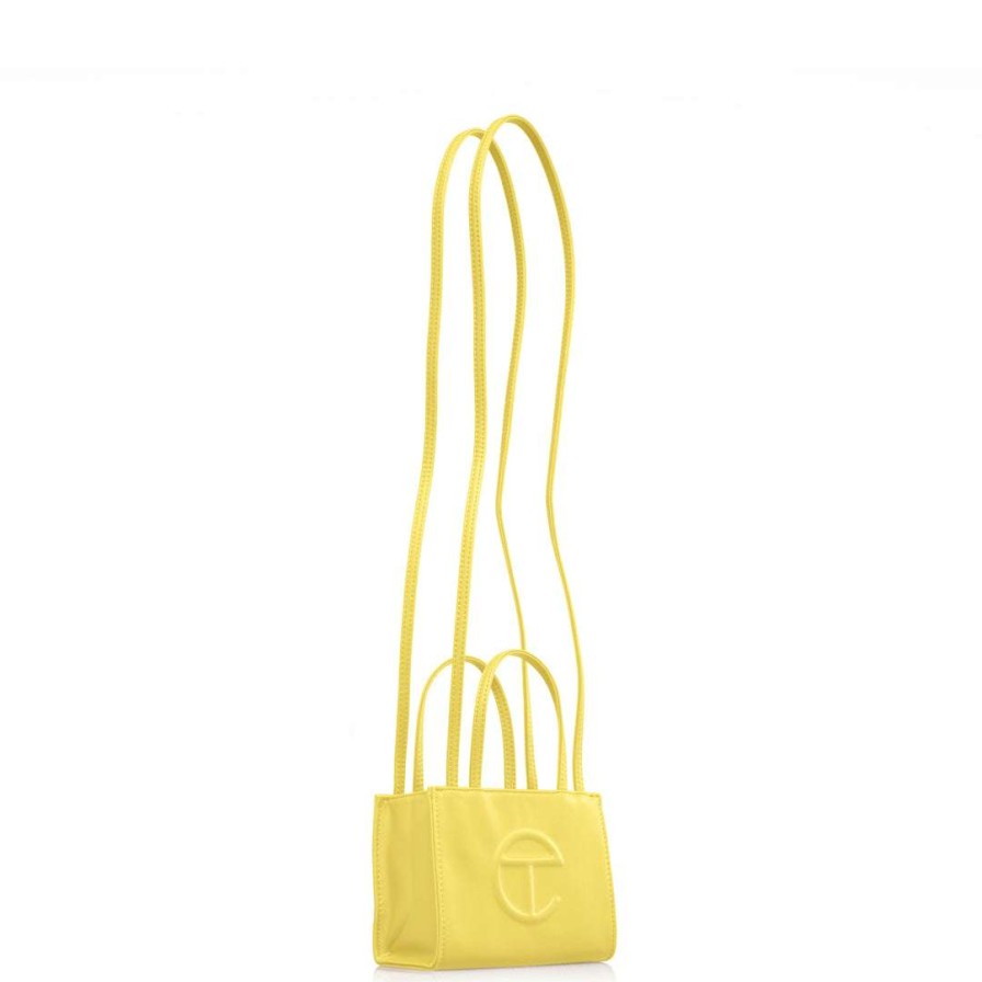 Bags * | Flash Sale Telfar Shopping Bags Small Margarine Shopping Bag