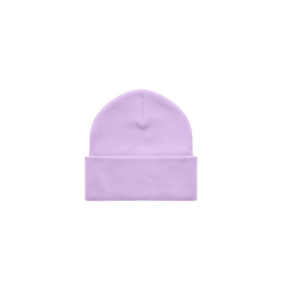 Accessories * | Best Deal Telfar Embroidered Beanie Lavender Beanies