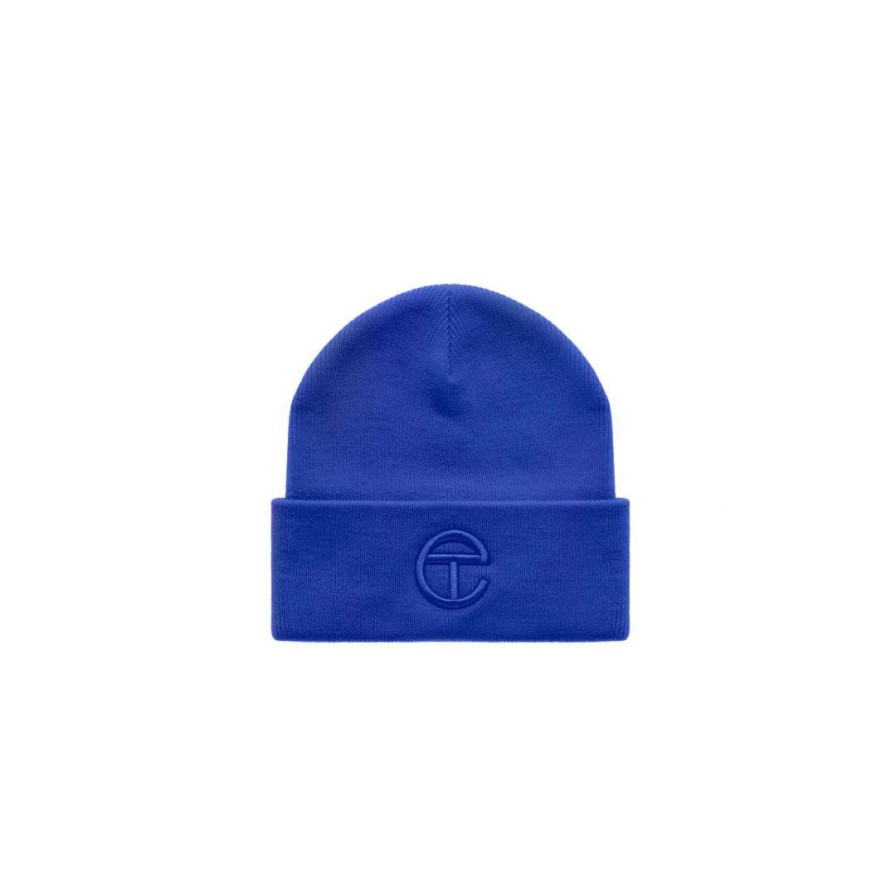 Accessories * | Deals Telfar Beanies Embroidered Beanie Painter'S Tape