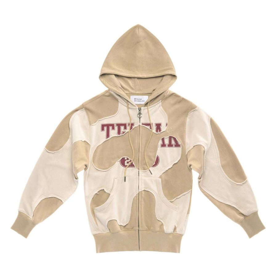 Apparel * | New Telfar Camo Hoodie Khaki