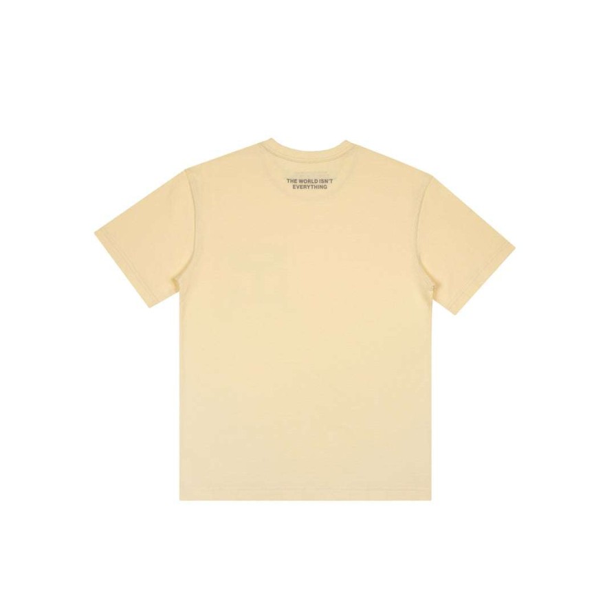 Apparel * | Deals Telfar Monogram Pocket T Off-White T-Shirts