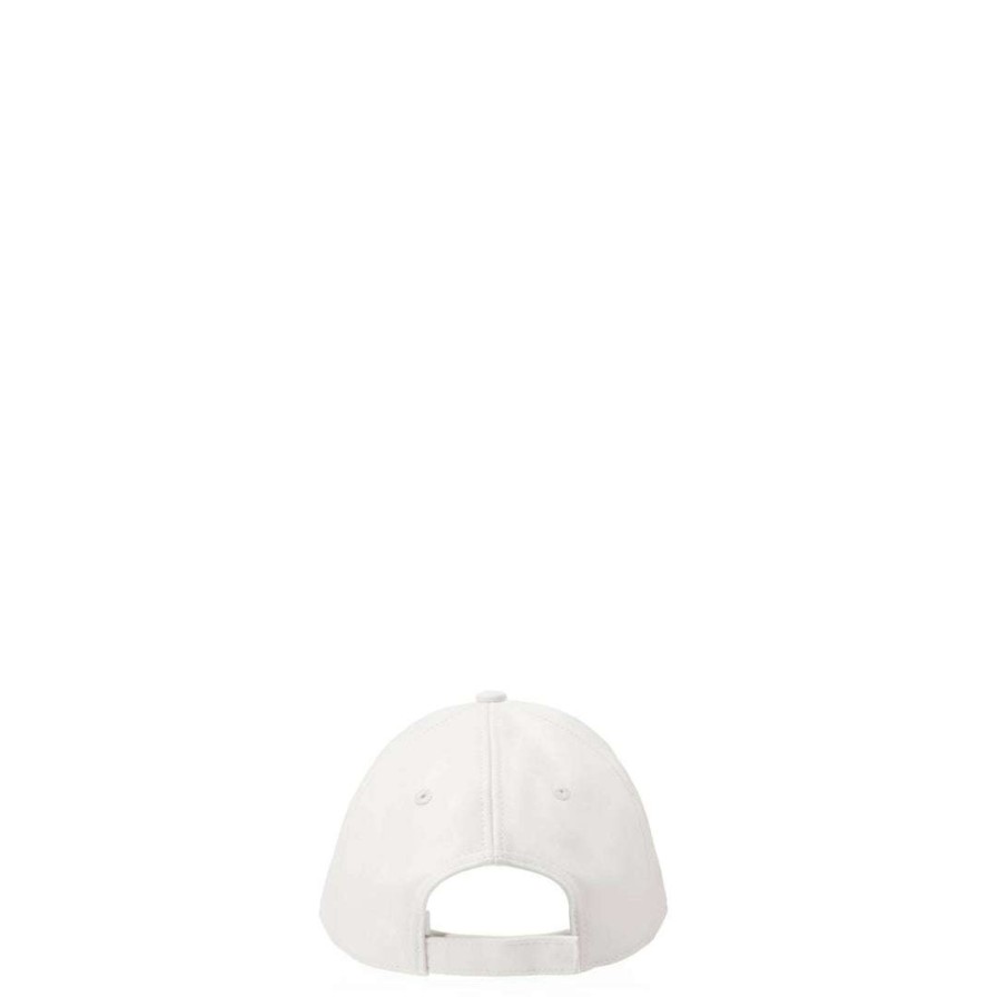 Accessories * | Best Pirce Telfar Logo Embossed Hat White