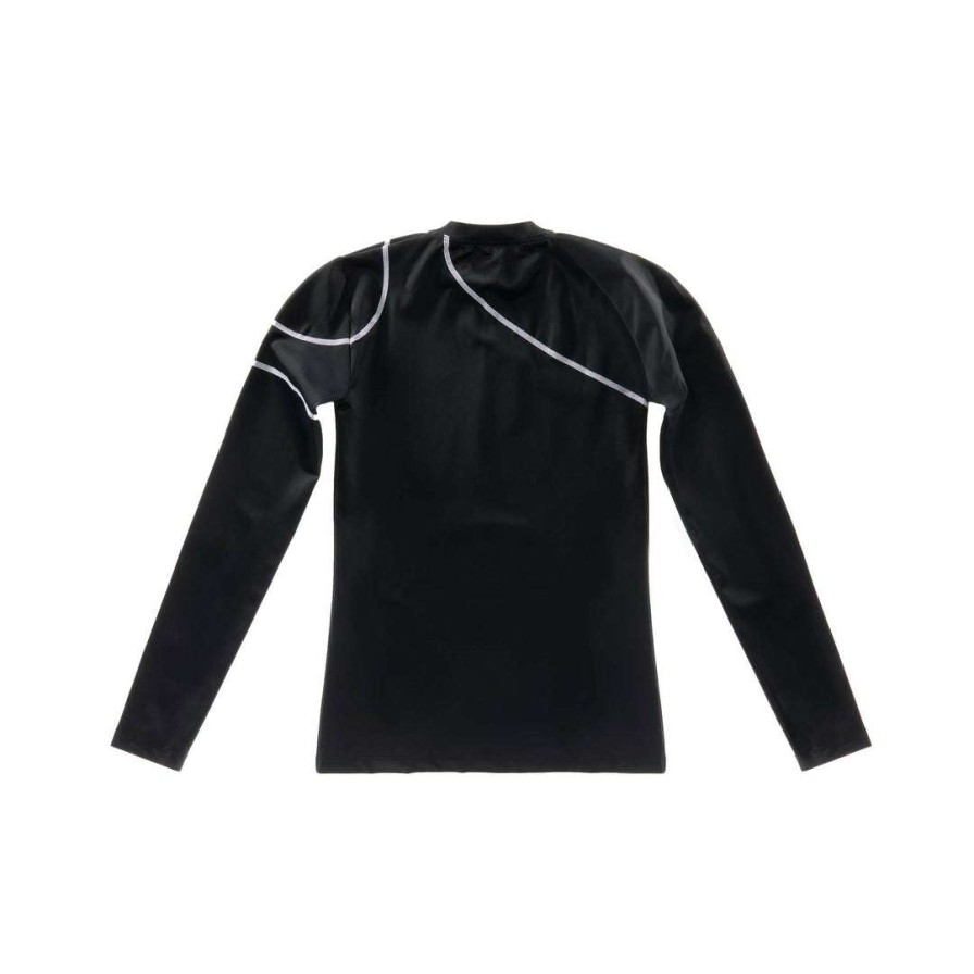 Apparel * | Discount Telfar Performance Long Sleeve T Black/Black