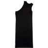 Apparel * | Discount Telfar Half Tank Tunic Black