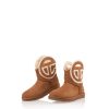 Shoes * | New Ugg X Telfar Logo Mini Chestnut