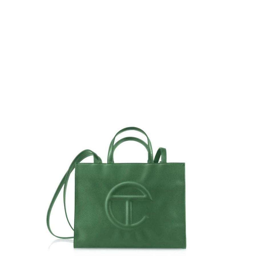 Bags * | Best Reviews Of Telfar Shopping Bags Medium Leaf Shopping Bag