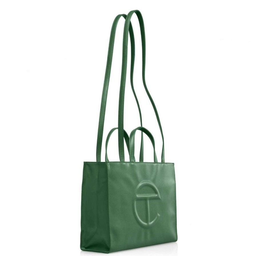 Bags * | Best Reviews Of Telfar Shopping Bags Medium Leaf Shopping Bag