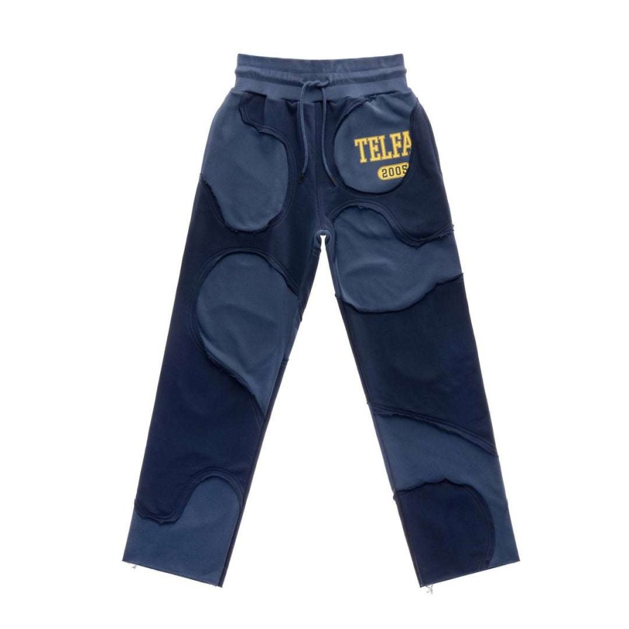 Apparel * | Wholesale Telfar Camo Sweatpant Navy