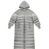 Apparel * | Best Deal Telfar Telfar Puff Puff Hoodie Coat Grey