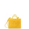 Bags * | Hot Sale Telfar Shopping Bags Medium Yellow Shopping Bag