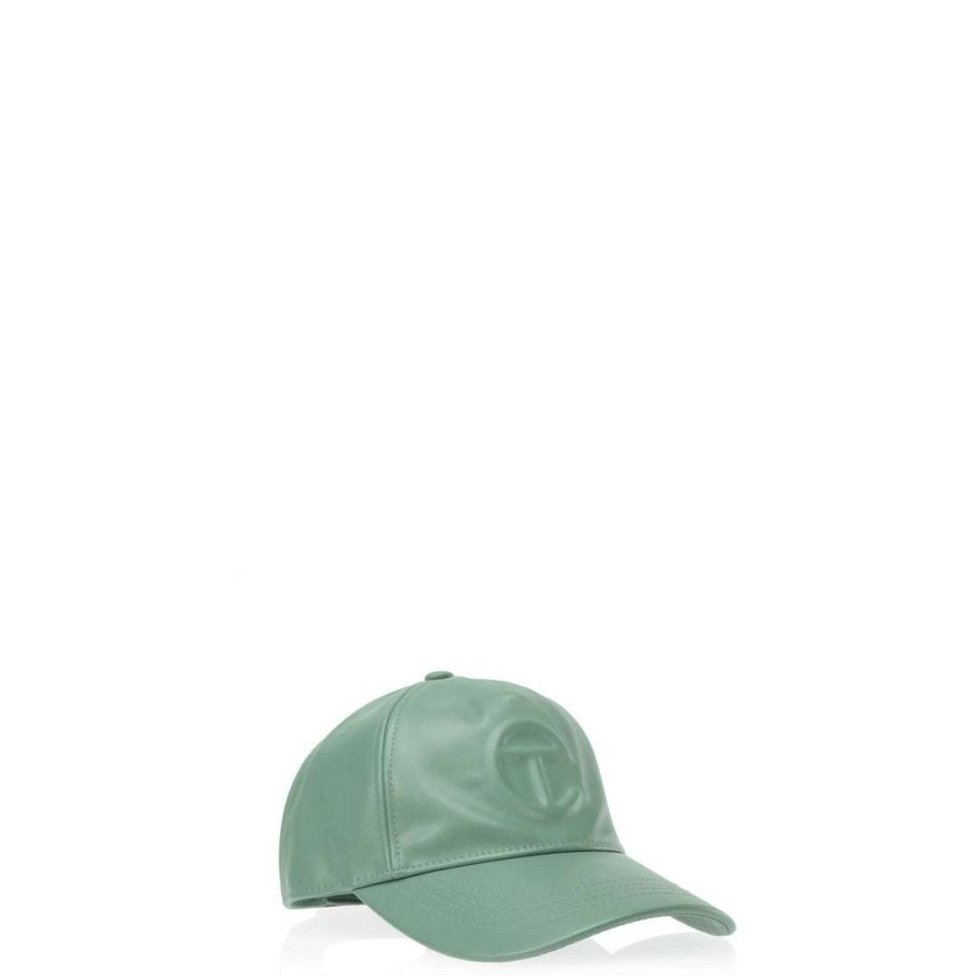 Accessories * | Buy Telfar Logo Embossed Hat Sage Hats + Belts