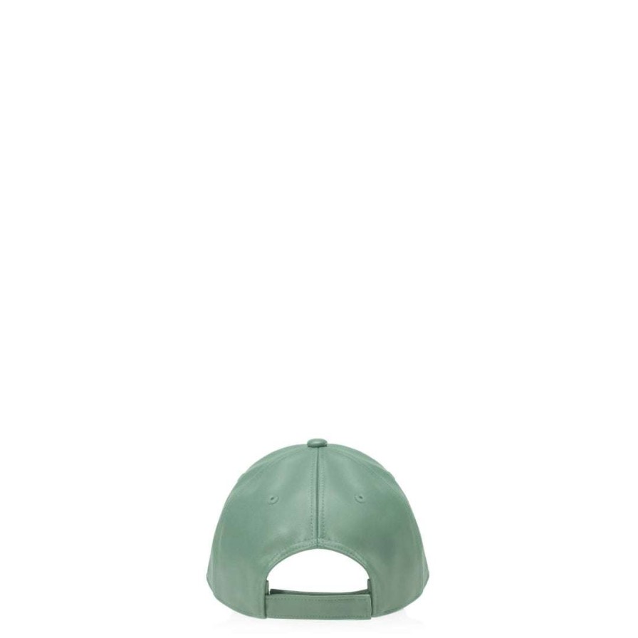 Accessories * | Buy Telfar Logo Embossed Hat Sage Hats + Belts