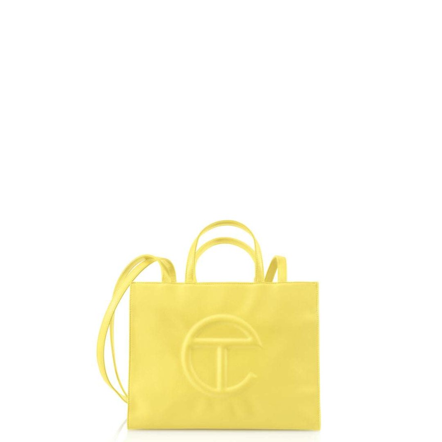 Bags * | New Telfar Shopping Bags Medium Margarine Shopping Bag