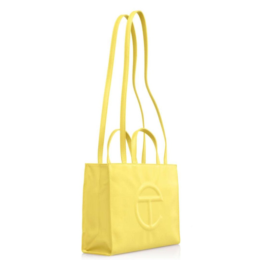 Bags * | New Telfar Shopping Bags Medium Margarine Shopping Bag