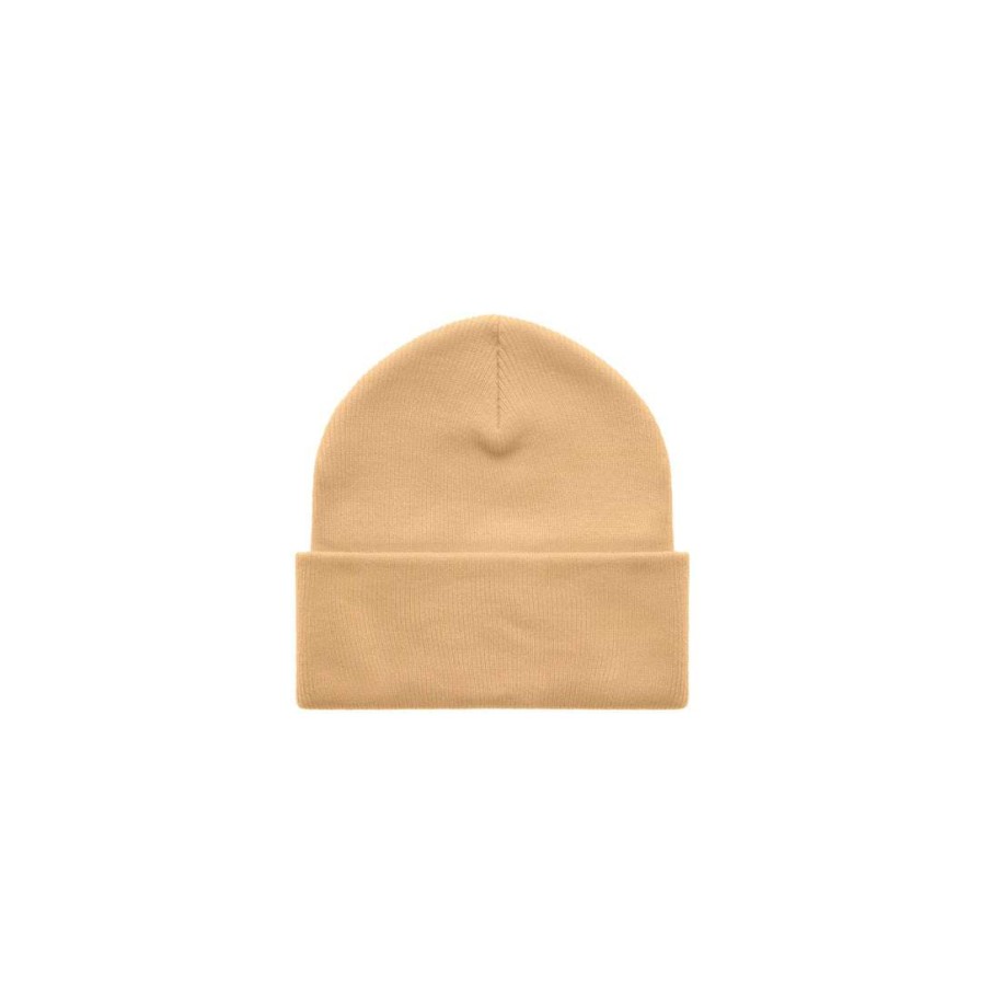 Accessories * | Hot Sale Telfar Beanies Embroidered Beanie Cream