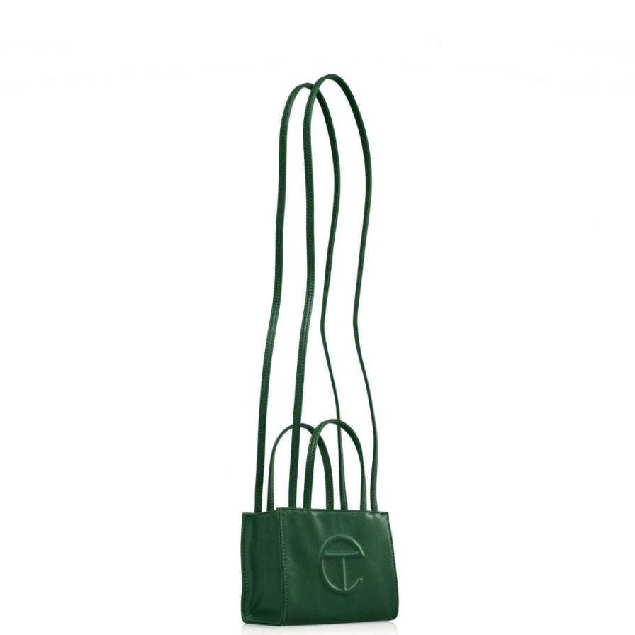 Bags * | Deals Telfar Small Dark Olive Shopping Bag