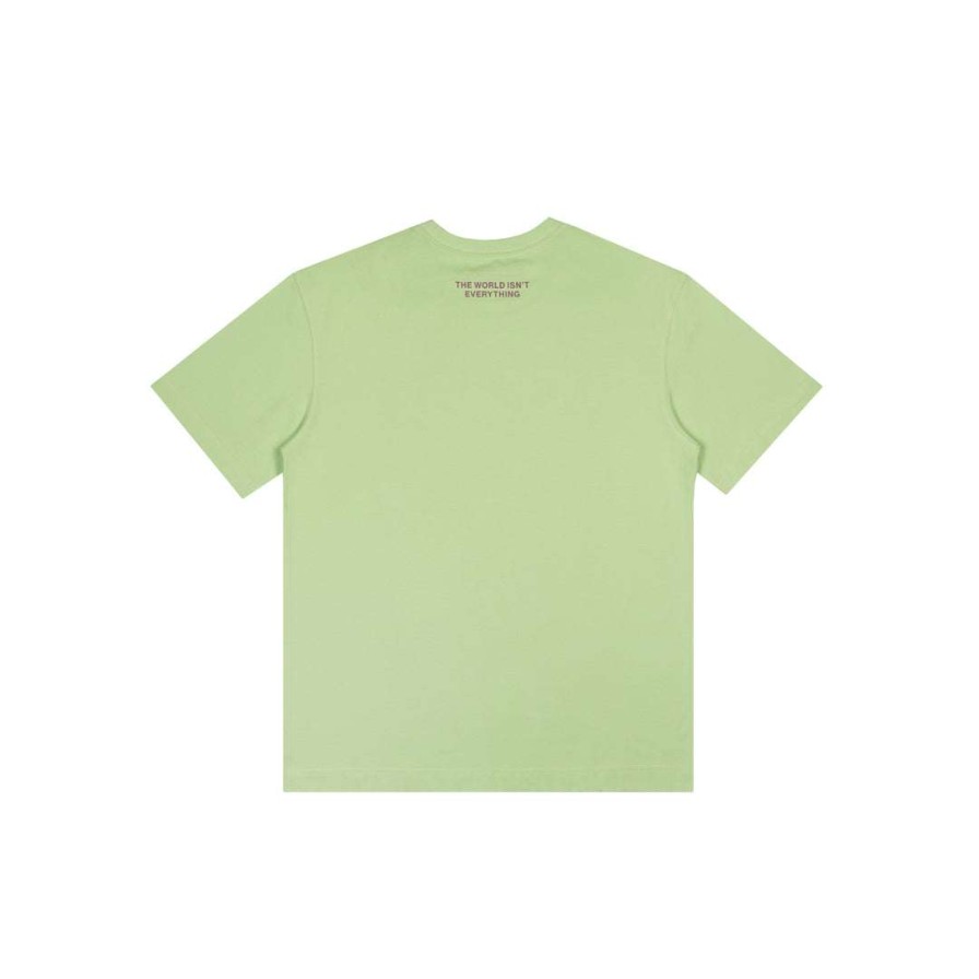 Apparel * | Cheap Telfar Mirror T Pistachio T-Shirts