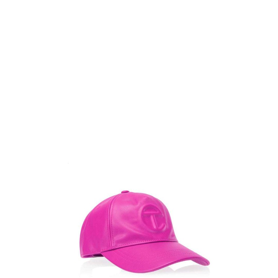 Accessories * | Hot Sale Telfar Logo Embossed Hat Azalea