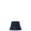 Accessories * | Hot Sale Telfar Bucket Hat Navy Bucket Hats