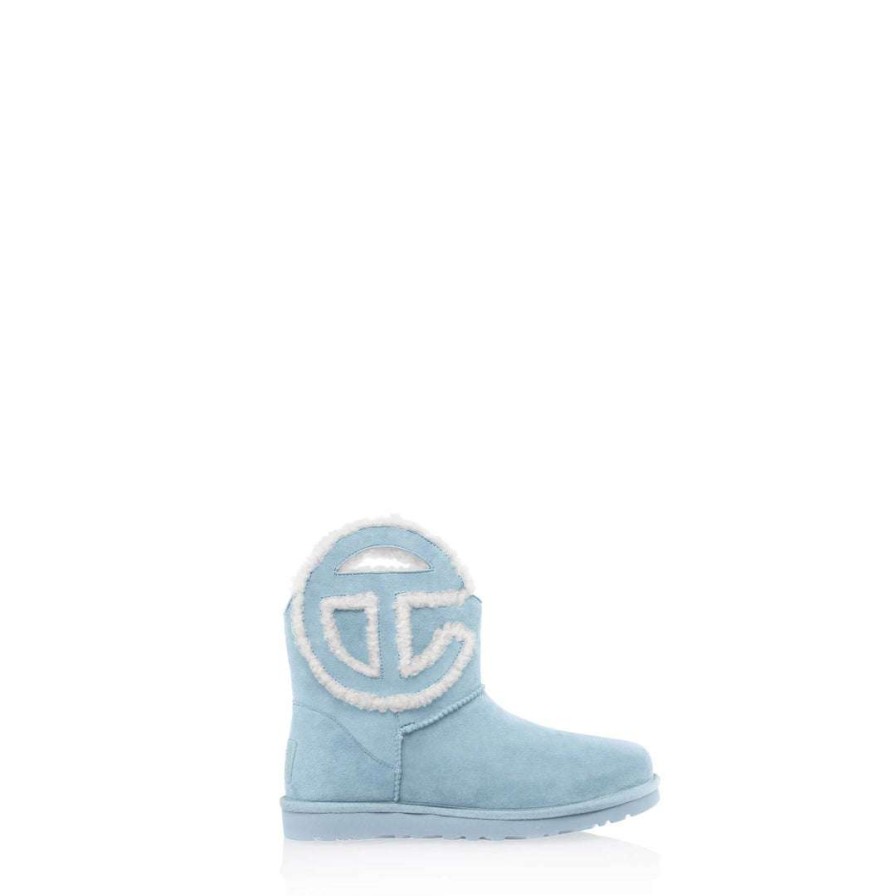 Shoes * | Outlet Ugg X Telfar Logo Mini Blue