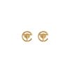 Accessories * | Wholesale Telfar Jewelry Logo Stud Earring Gold