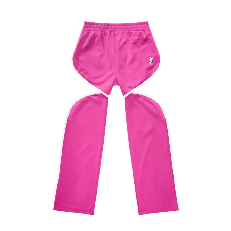 Apparel * | Best Deal Telfar Thigh-Hole Track Pant Azalea