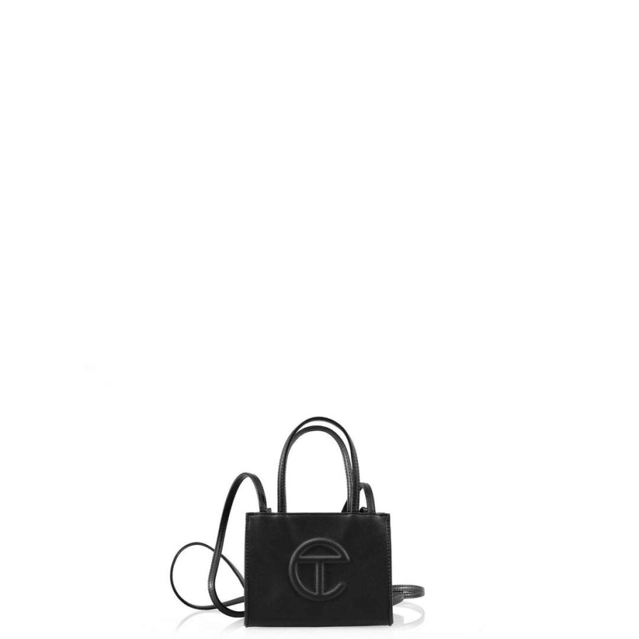 Bags * | Best Reviews Of Telfar Small Black Shopping Bag