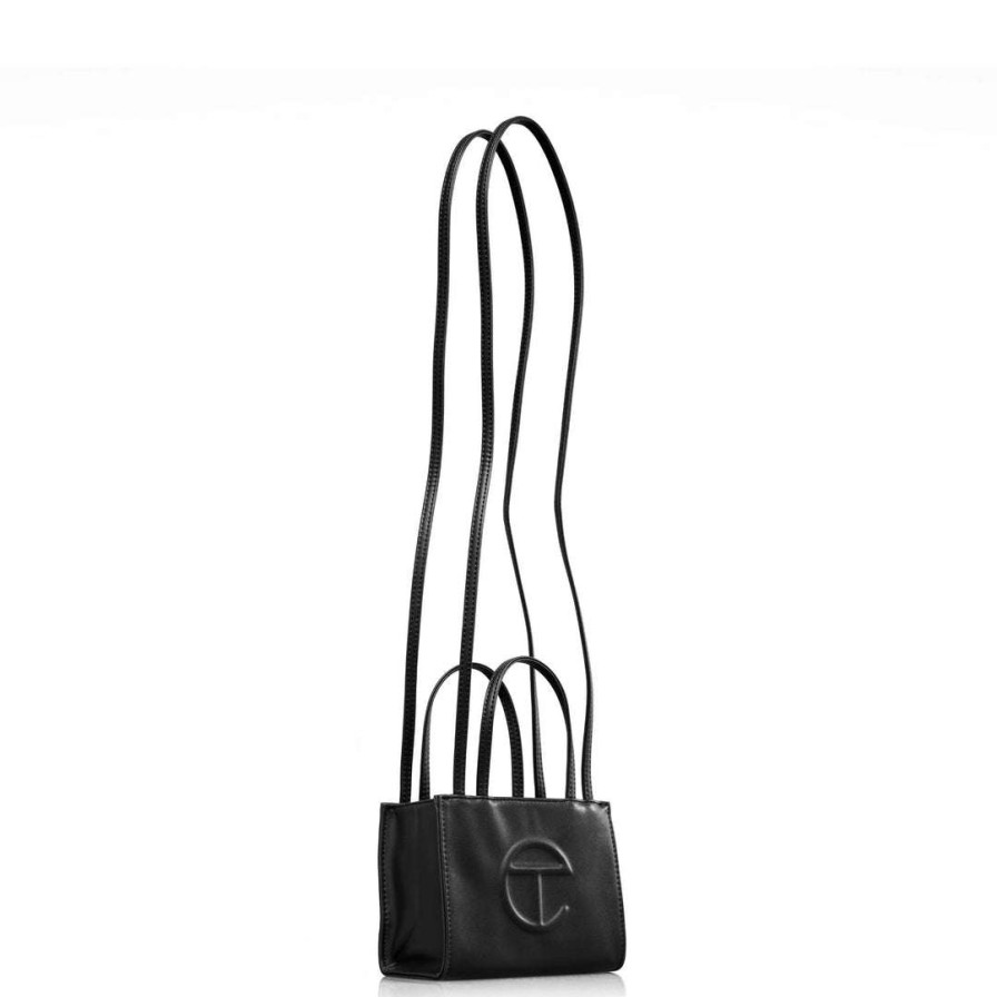 Bags * | Best Reviews Of Telfar Small Black Shopping Bag