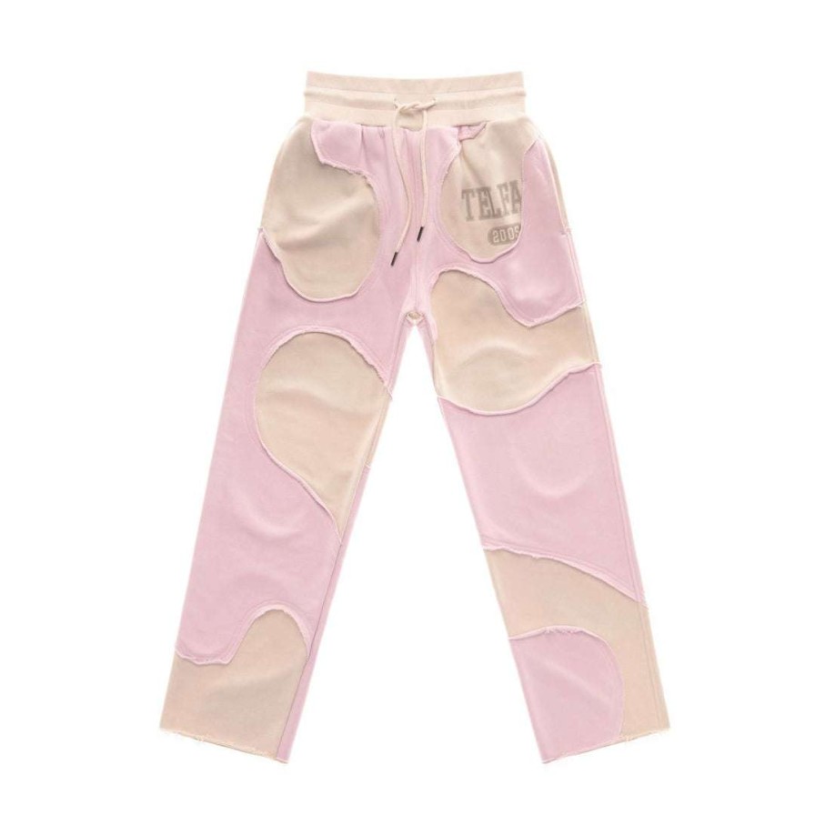 Apparel * | Brand New Telfar Camo Sweatpant Pink/Sand