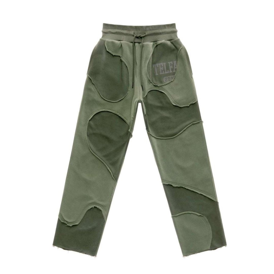 Apparel * | Promo Telfar Camo Sweatpant Olive Drab