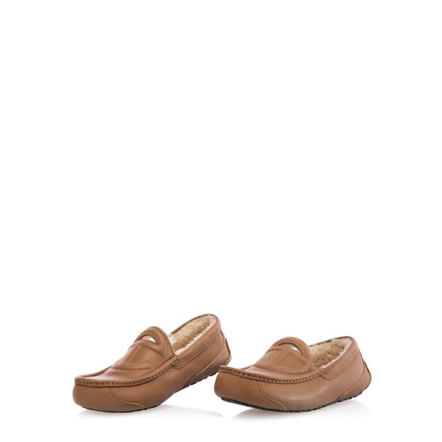 Shoes * | Outlet Ugg X Telfar Loafer Chestnut