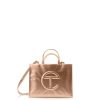 Bags * | Best Reviews Of Telfar Medium Copper Shopping Bag Shopping Bags