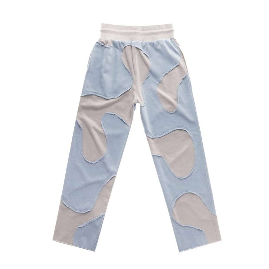 Apparel * | Discount Telfar Camo Sweatpant Blue/Bone