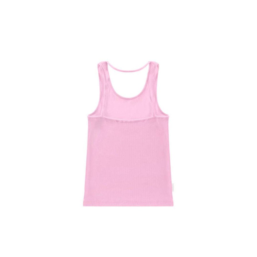 Apparel * | Cheap Telfar Halter Tank Bubblegum