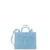 Bags * | Best Reviews Of Telfar Shopping Bags Medium Pool Blue Shopping Bag