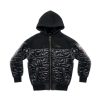 Apparel * | Cheapest Moose Knuckles X Telfar Quilted Hoodie Black