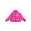 Apparel * | Deals Telfar Cropped Track Jacket Azalea