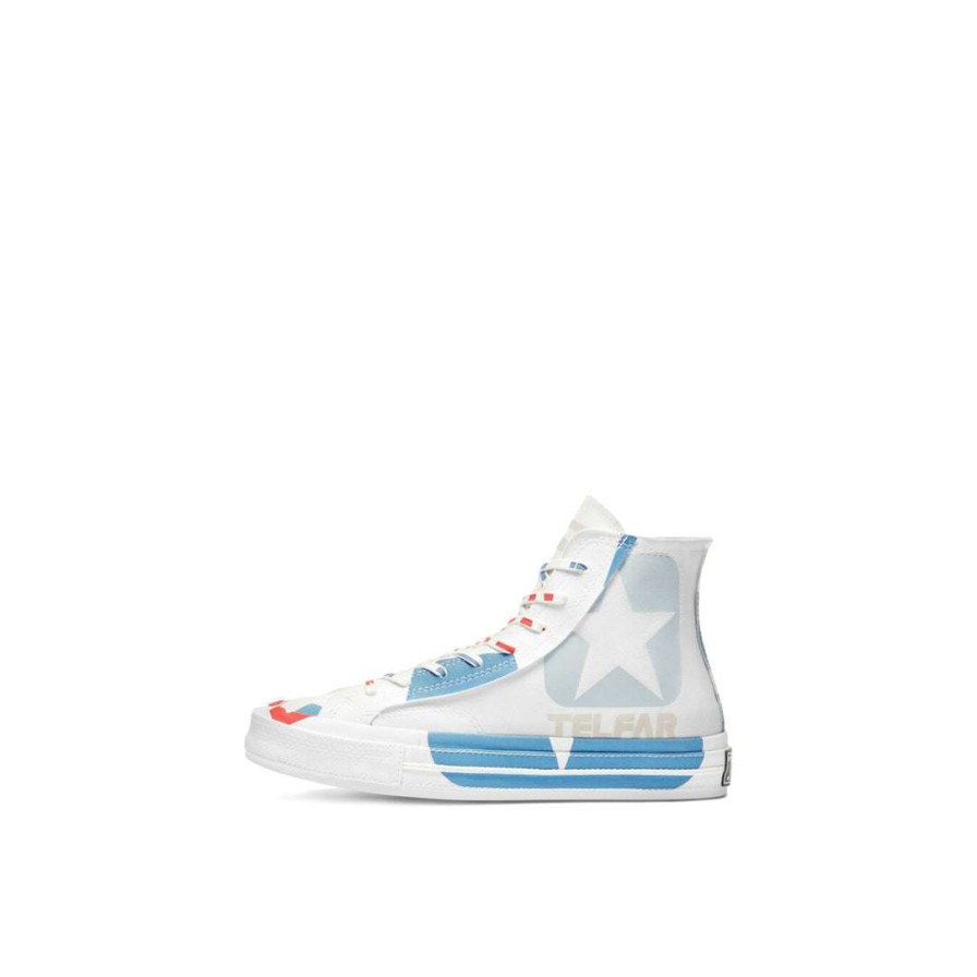 Shoes * | Cheap Converse X Telfar Chuck 70 Red/Blue