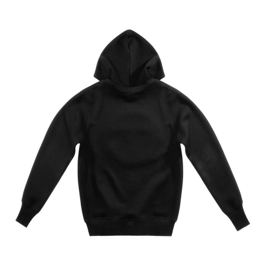 Apparel * | Hot Sale Telfar Embossed Hoodie Black