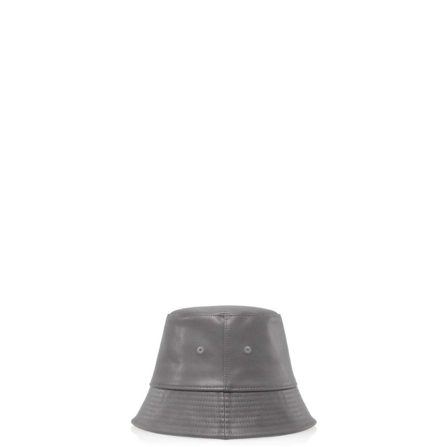 Accessories * | Top 10 Telfar Bucket Hat Grey Bucket Hats