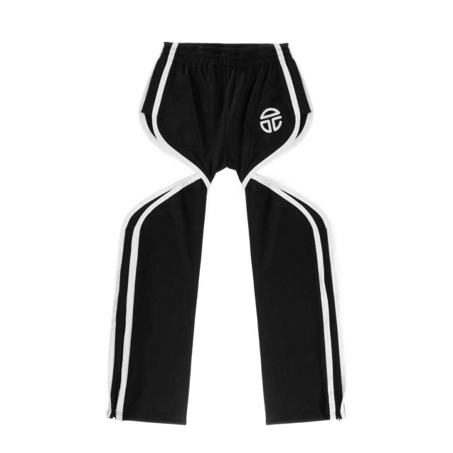 Apparel * | Best Reviews Of Telfar Thigh-Hole Track Pant Black