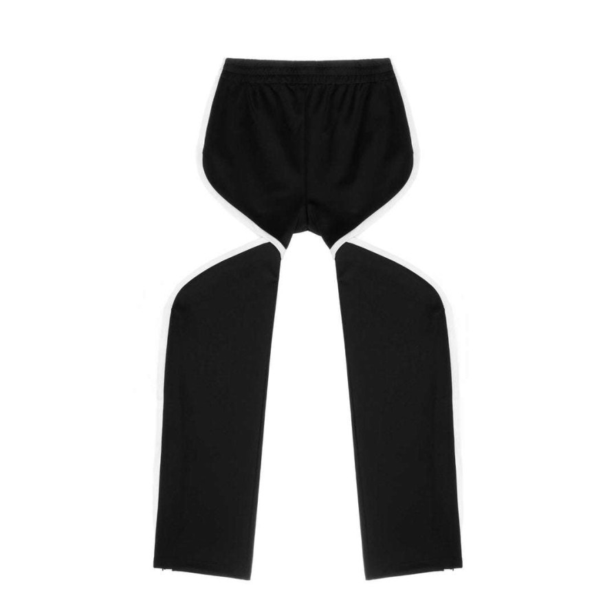 Apparel * | Best Reviews Of Telfar Thigh-Hole Track Pant Black