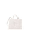 Bags * | Discount Telfar Medium White Shopping Bag Shopping Bags