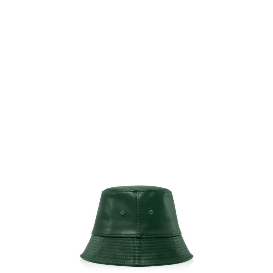 Accessories * | Budget Bucket Hats Telfar Bucket Hat Dark Olive