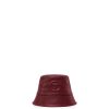 Accessories * | Best Reviews Of Telfar Bucket Hat Oxblood Bucket Hats