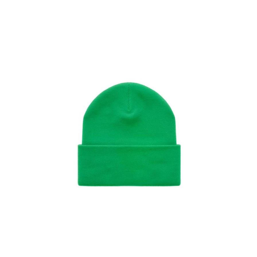 Accessories * | New Telfar Beanies Embroidered Beanie Greenscreen