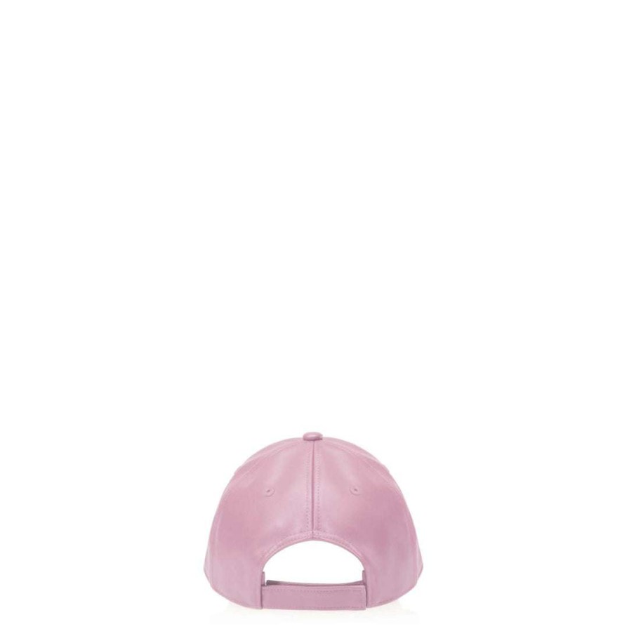 Accessories * | Deals Telfar Logo Embossed Hat Bubblegum