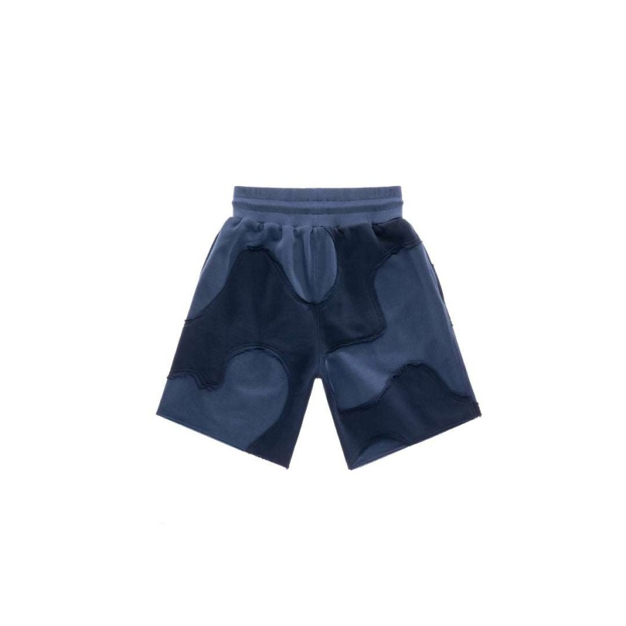 Apparel * | Best Reviews Of Telfar Camo Sweatshort Navy