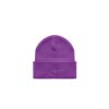 Accessories * | Top 10 Telfar Embroidered Beanie Grape